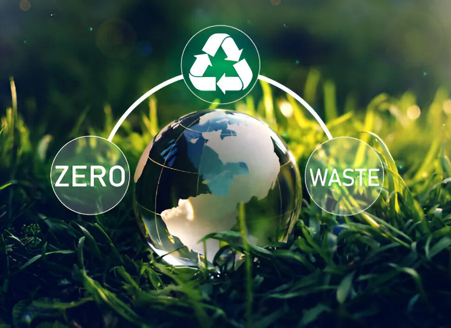 Matériaux triés prêts pour le recyclage
