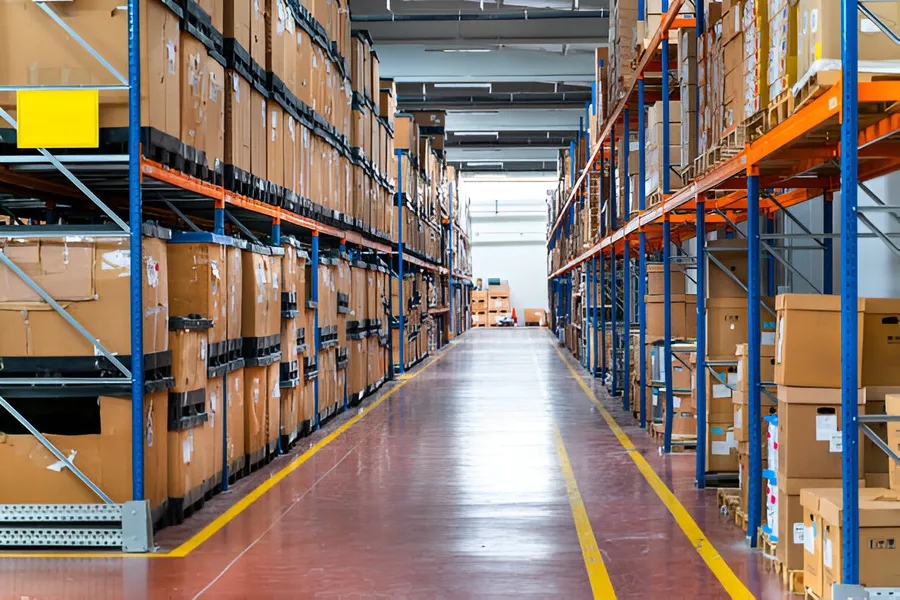 Entrepôt de stockage surveillé