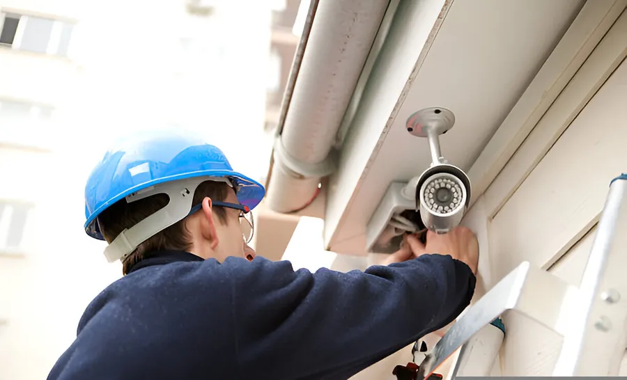 Système de sécurité installé dans un local